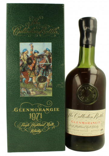 Glenmorangie Highland  Scotch Whisky 1971 1995 70cl 43% OB - The Culloden Battle