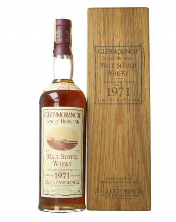 Glenmorangie Highland  Scotch Whisky 1971 70cl 43%