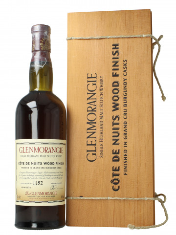 Glenmorangie Highland  Scotch Whisky 1975 70cl 43% OB-Cote de Nuits Wood finish