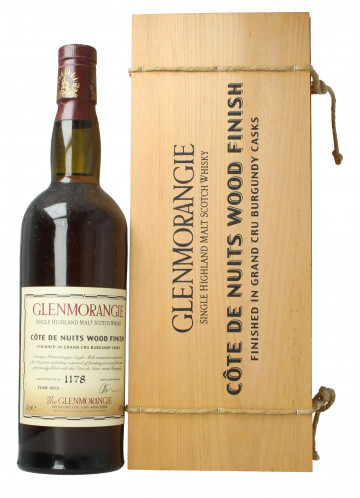 Glenmorangie Highland  Scotch Whisky 1975 70cl 43% OB-Cote de Nuits Wood finish