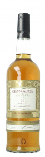 Glenmorangie highland Scotch Whisky 30 year old 70cl 43% OB  - Malaga cask finish With  box