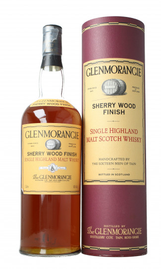 Glenmorangie Highland  Scotch Whisky Bot in The 90's early 2000 1 litre 40% OB- Sherry Wood  Finish