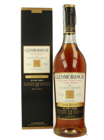 GLENMORANGIE QUINTA RUBAN  12YO EXTRA MATURED IN PORT CASK