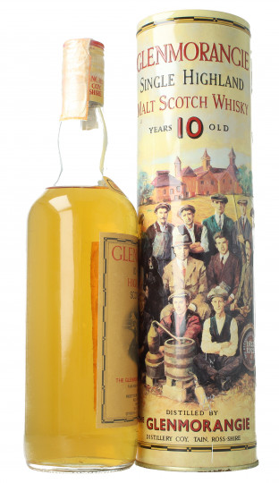 Glenmorangie Scotch whisky 10 Years Old - Bot. in The 80's 75cl 40% tin Box