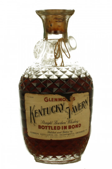 Glenmore KENTUCKY Tavern   Straight Bourbon Whiskey 1936 1942 4/5 Quart 100 US Proof OB Glenmore Distilleries