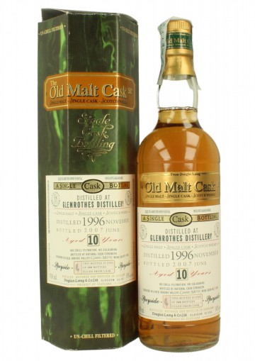 GLENROTHES 10yo 1996 2007 70cl 50% Douglas Laing - OMC -  348 bottles