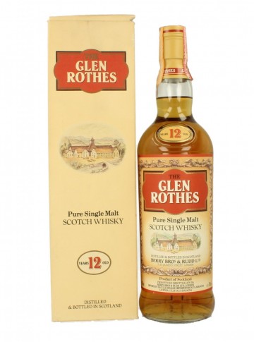 GLENROTHES 12yo Bot.80's 75cl 43% OB