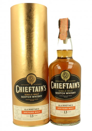 GLENROTHES 13yo 1988 2001 70cl 43% Chieftan's - Port finish #9018