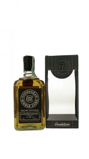 GLENROTHES 15 years old 2002 2017 70cl 56.7% Cadenhead's - Single Cask- 175th Anniversary