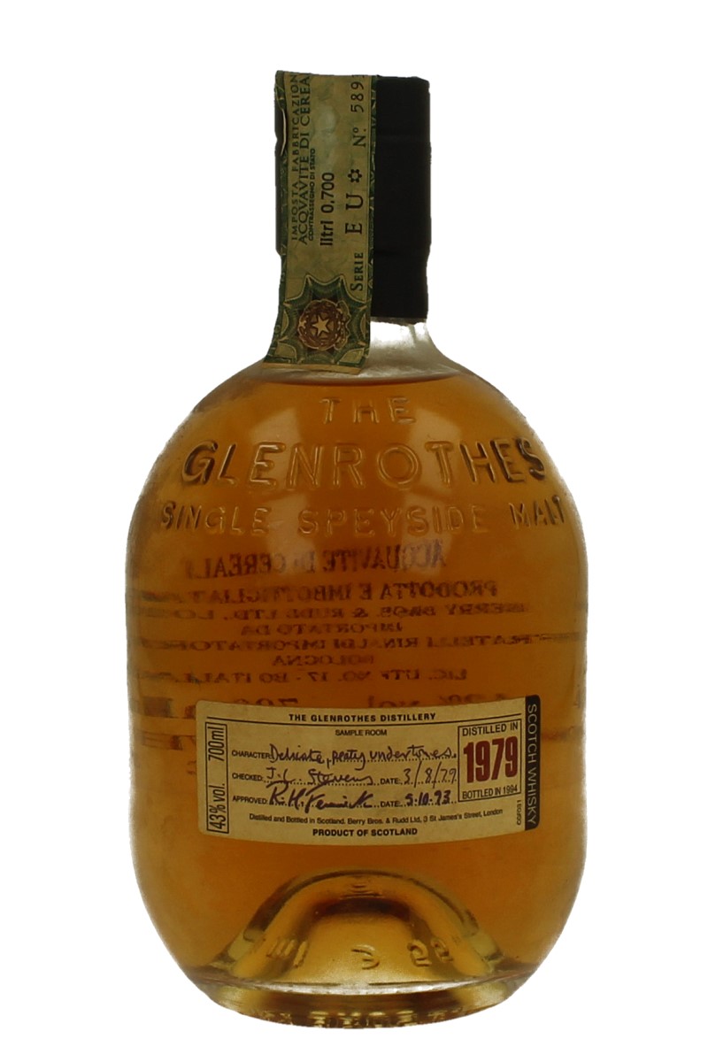 GLENROTHES 1979 1993 70cl 43% - Products - Whisky Antique, Whisky