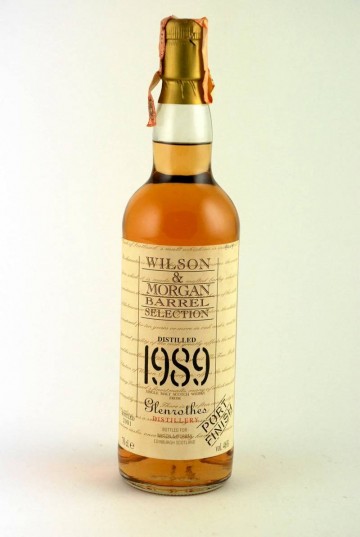 GLENROTHES 1989 2001 46% Wilson & Morgan - Port Finish - Products
