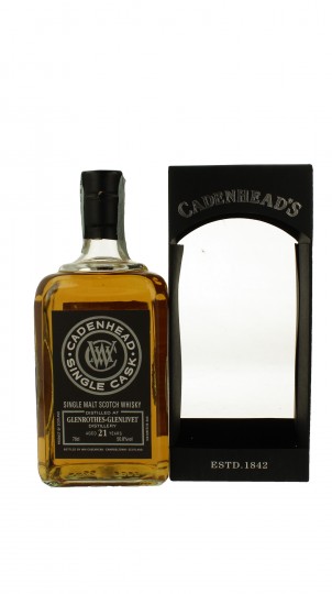GLENROTHES 21 years old 1996 2018 70cl 50.8% Cadenhead's - Single Cask