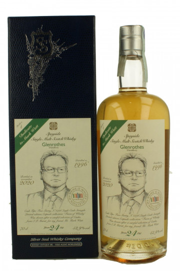 GlenRothes Speyside  Scotch Whisky 24 Year Old 1996 2020 70cl 52.9%