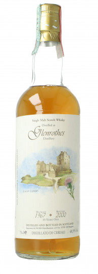 GlenRothes Speyside  Scotch Whisky 33 year old 1967 2000 70cl 48.5% VA.Ma distribution