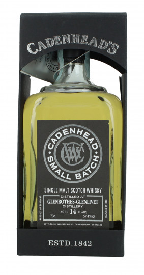 GLENROTHES Speyside Single Malt whisky 14 years old 70cl 57.4% Cadenhead's - Small Batch