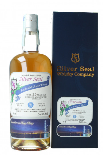 GLENROTHES Speyside Single Malt whisky 15 years Old 2011 2026 70cl 56.8% Silver Seal -Special editon HK