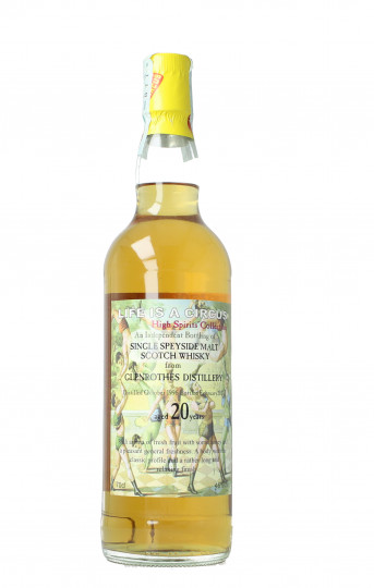 GLENROTHES Speyside Single Malt whisky 20 year old 1996 2017 70cl 46% High Spirits  - Lindores Edition