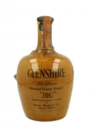 GLENSHIRE DeLuxe Bot.60/70's 75 CL 40% Ceramic Decanter  - Blended