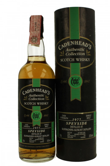 GLENTAUCHERS 24yo 1977 2001 70cl 57.5% Cadenhead's -Authentic Collection