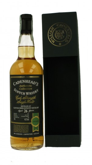 GLENTAUCHERS 26 years old 1989 2016 70cl 48.2 % Cadenhead's - Authentic Collection