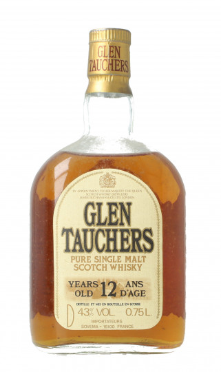 Glentauchers  Speyside  Scotch Whisky 12 Years Old - Bot. in The 70's 75cl 43%