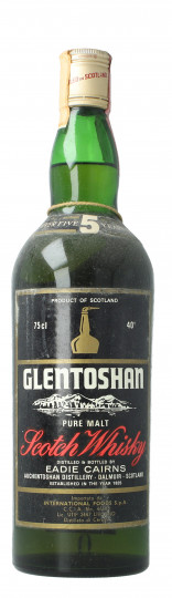 GLENTOSHAN Pure Malt Scotch whisky 5 year old - Bot.70's-80's 75cl 40% OB-