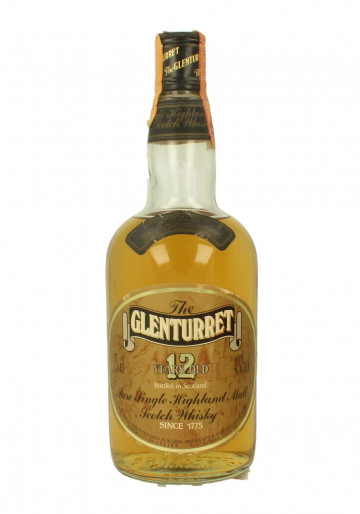 GLENTURRET 12yo Bot.80's 75cl 43% OB