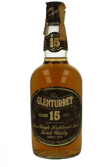 GLENTURRET 15yo Bot in The 80's 75cl 43%
