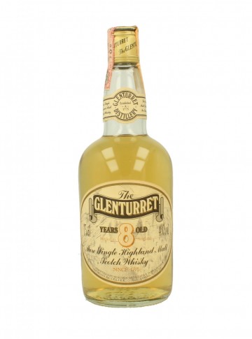 GLENTURRET 8yo Bot.80's 75cl 43% OB