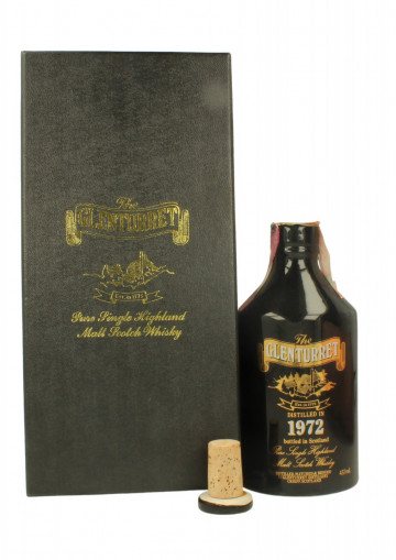 Glenturret Highland  Scotch Whisky 1972 Bot.circa 1990 37.5cl 43% OB - Ceramic