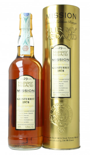 Glenturret Highland Scotch Whisky 29 Years Old 1978 70cl 45.8% Murray McDavid -