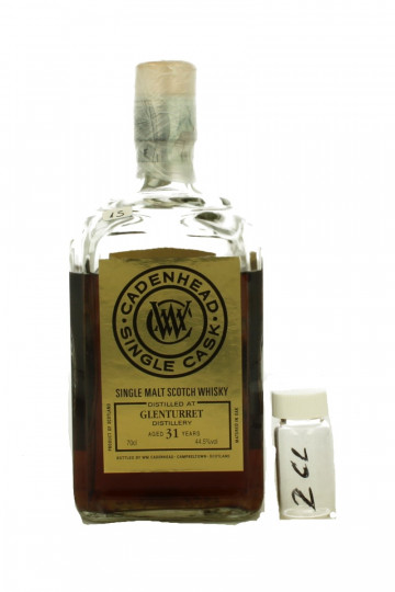 Glenturret   SAMPLE 31 Years Old 1986 2cl 44.5% Cadenhead's SAMPLE 2 CL AMAZING WHISKY  !!!! IS NOT A FULL BOTTLE BUT SAMPLE
