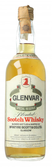 Glenvar  Blended Scotch Whisky - Bot.60's or 70's 75cl 43%