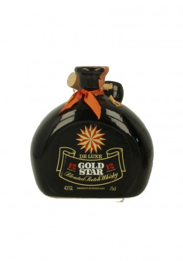 GOLD STAR DeLuxe 12yo Bot.80's 75cl  43% - Blended