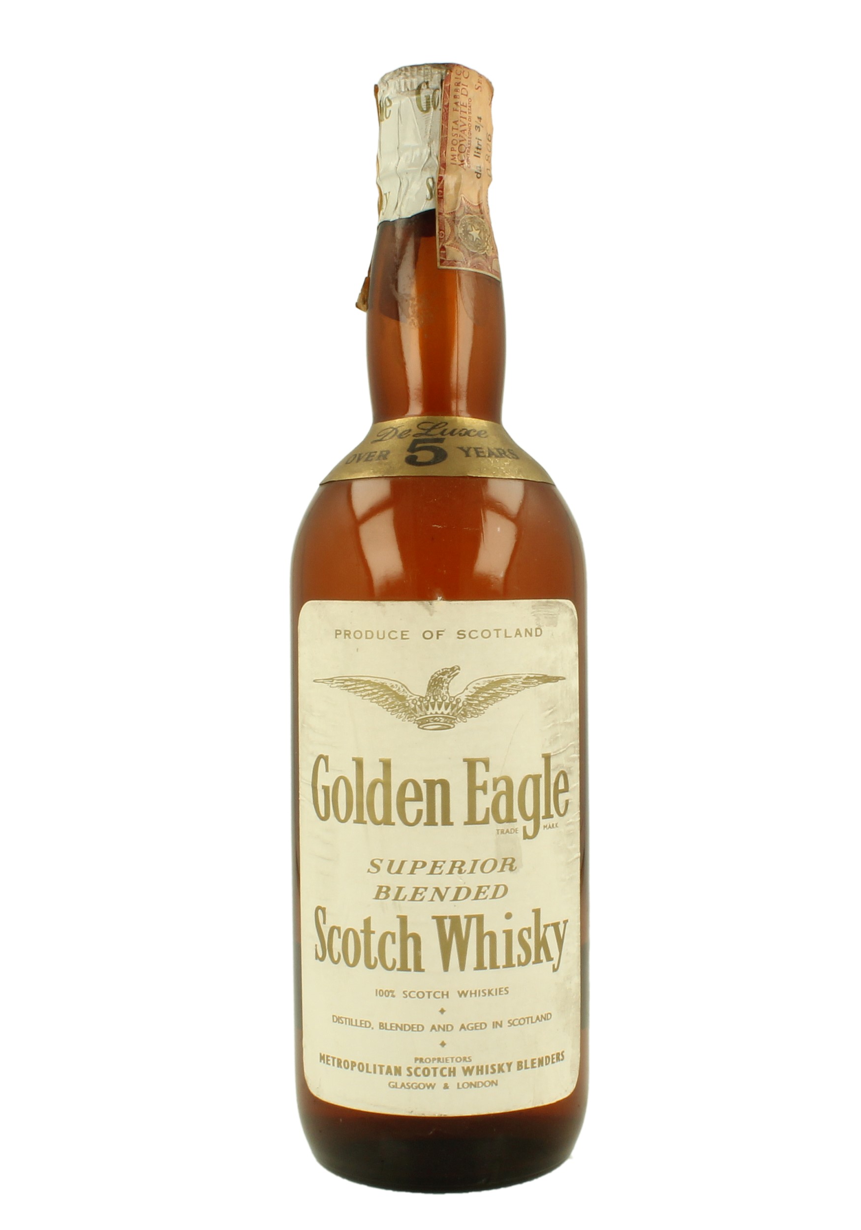 GOLDEN EAGLE 5yo Bot.60's 75cl 43 Blended Products Whisky