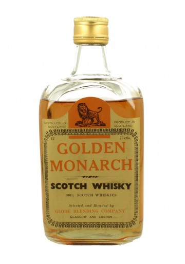GOLDEN MONARCH Bot.60/70's 75cl  43% - Blended