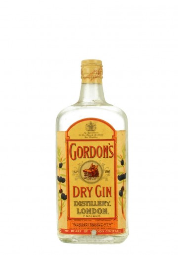GORDON'S Gin Bot.50's 75cl Spring Cap