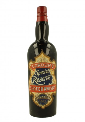 GORDON Special Reserve Bot. early 1900 75cl