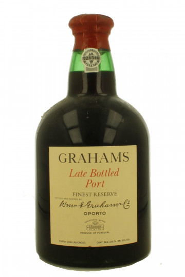 Grahams's  Port 20 Years Old Bot 80's 210cl 20% late bottled -Magnum 2,1 Litres