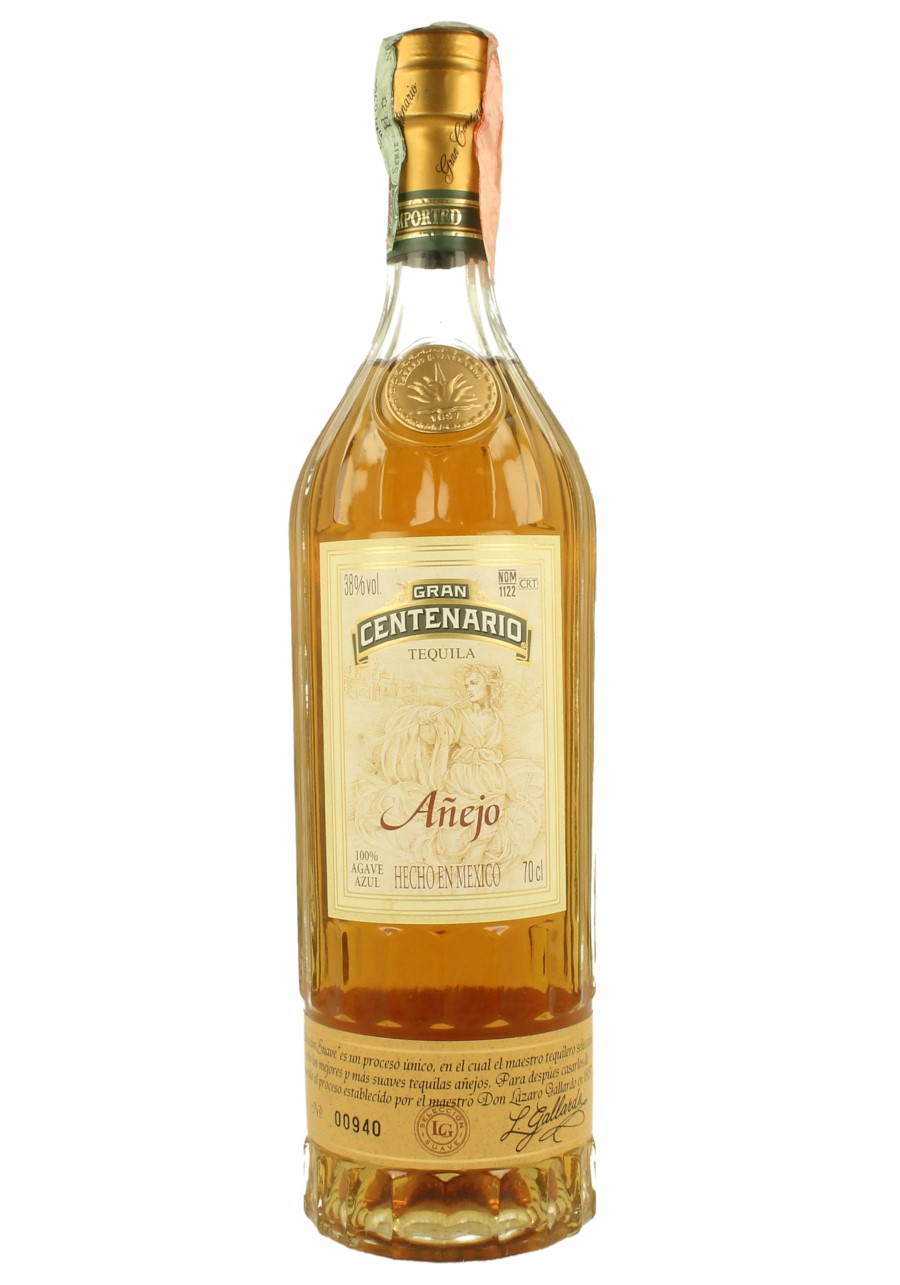 GRAN CENTENARIO ANEJO TEQUILA 70 CL 38 Prodotti Whisky Antique
