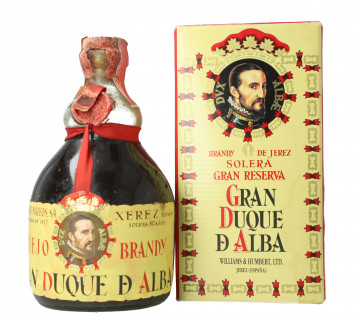 GRAN DUQUE D 'ALBA Spanish Brandy - Bot. in The 80's 75cl 40% SOLERA 80 ANOS
