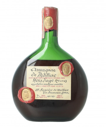 GRAND ARMAGNAC De  Malliac Hors d'age Bottled 1960 -1970 circa 75cl 42%