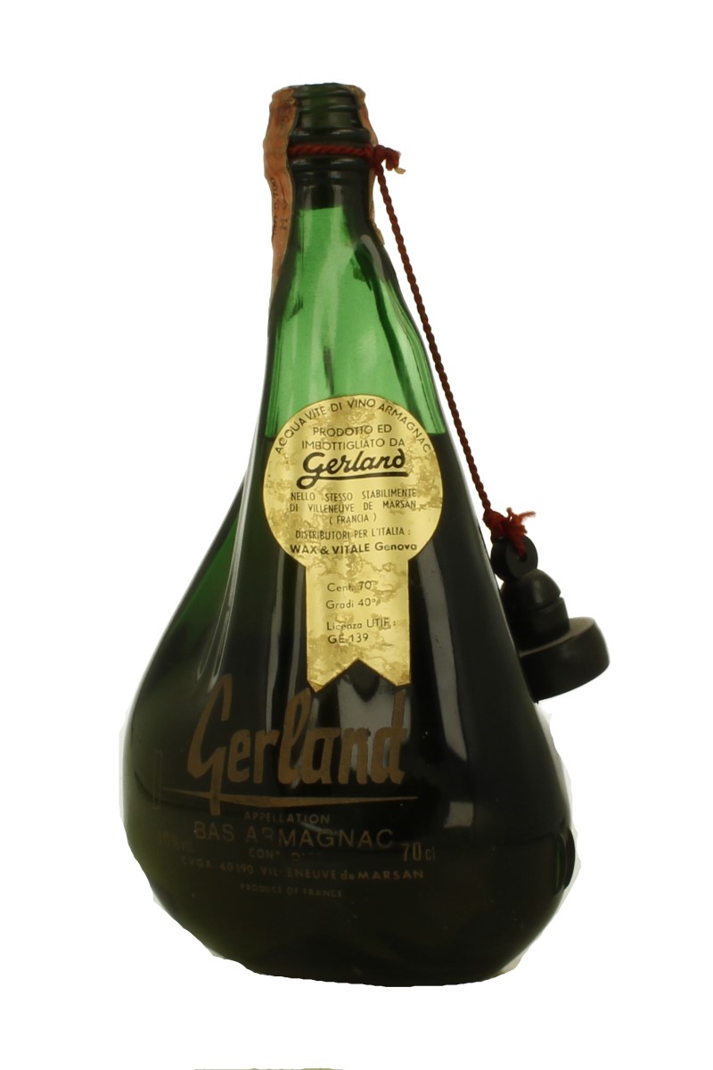 人気商品の GERLAND ARMAGNAC GRAND Bot Products - 40% 75cl 60/70's ブランデー