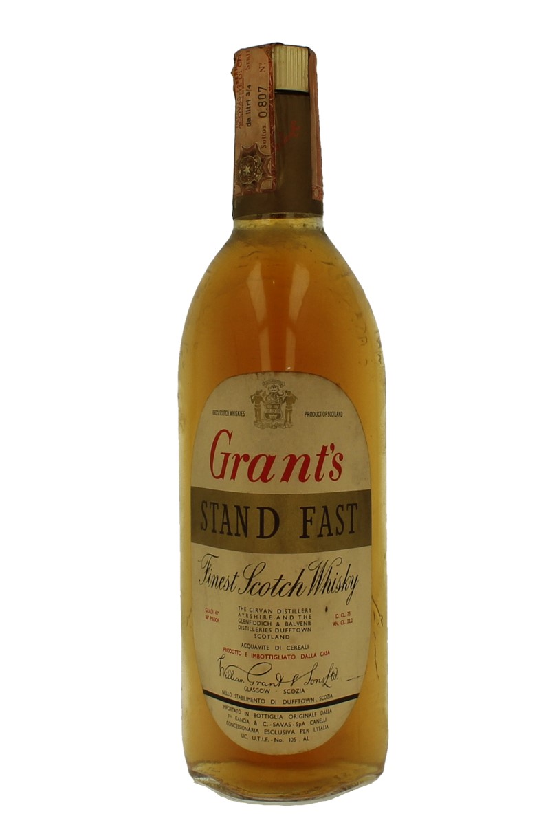 グランツ スタンド ファスト 60年代～70年代 Grant's STAND FAST 750ml