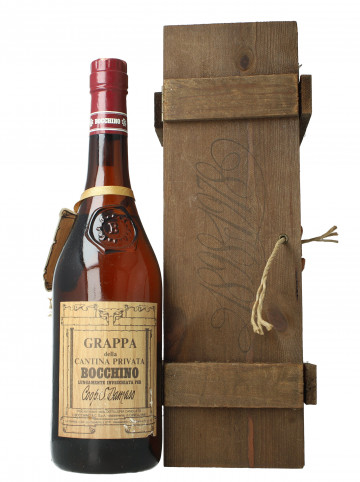 GRAPPA   BOCCHINO Cantina privata 19 75cl 45% Limited Edition
