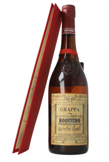 GRAPPA   BOCCHINO Cantina privata 1980 edition 75cl 45% Limited Edition