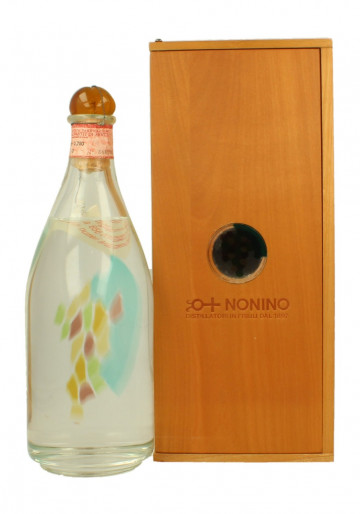 GRAPPA COLLECTION 1985 NONINO 1984 75CL 48% MURANO HAND MADE DECANTER 