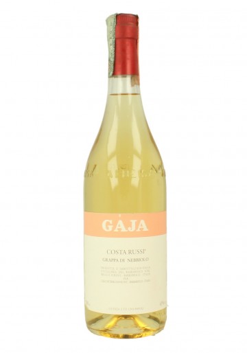 GRAPPA COSTA RUSSI GAJA   70CL 45% VERY OLD BOTTLES 