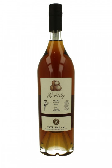 GRAPPA GRHISKY Gran  RISERVA 2023 70cl 40% SILVER SEAL AGED IN Macduff  30 YO WHISKY CASK
