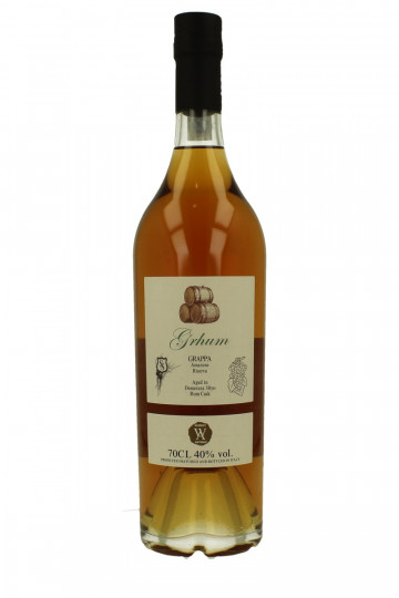 GRAPPA GRHUM Gran  RISERVA 2023 70cl 40% SILVER SEAL AGED IN Enmore 30 yo Rum cask